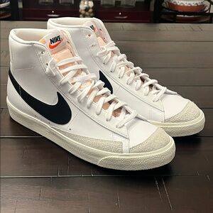 Nike Blazer Mid '77 VNTG White Black BQ6806 100 Shoes Sneakers Mens Size 13